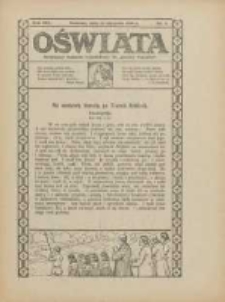 Oświata: bezpłatny dodatek tygodniowy do "Gazety Polskiej" 1926.01.24 R.14 Nr4