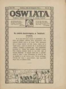 Oświata: bezpłatny dodatek tygodniowy do "Gazety Polskiej" 1926.11.14 R.14 Nr46
