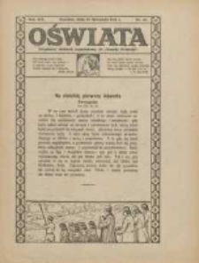 Oświata: bezpłatny dodatek tygodniowy do "Gazety Polskiej" 1926.11.28 R.14 Nr48