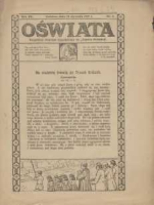 Oświata: bezpłatny dodatek tygodniowy do "Gazety Polskiej" 1927.01.23 R.15 Nr4