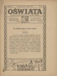 Oświata: bezpłatny dodatek tygodniowy do "Gazety Polskiej" 1927.02.06 R.15 Nr6