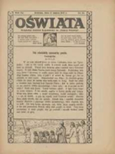 Oświata: bezpłatny dodatek tygodniowy do "Gazety Polskiej" 1927.03.27 R.15 Nr13