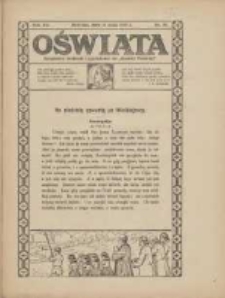 Oświata: bezpłatny dodatek tygodniowy do "Gazety Polskiej" 1927.05.15 R.15 Nr20