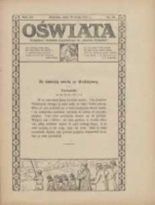 Oświata: bezpłatny dodatek tygodniowy do "Gazety Polskiej" 1927.05.29 R.15 Nr22