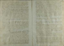 Odpowiedz kanoników na przyjęcie biskupa Andrzeja Zebrzydowskiego, 1547