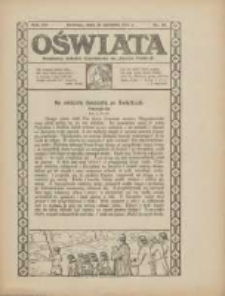 Oświata: bezpłatny dodatek tygodniowy do "Gazety Polskiej" 1927.08.28 R.15 Nr35