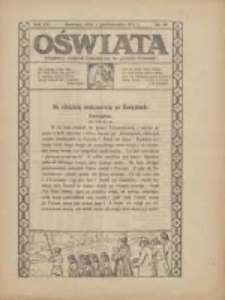 Oświata: bezpłatny dodatek tygodniowy do "Gazety Polskiej" 1927.10.02 R.15 Nr40