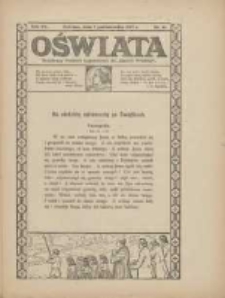 Oświata: bezpłatny dodatek tygodniowy do "Gazety Polskiej" 1927.10.09 R.15 Nr41