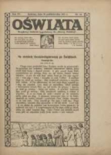 Oświata: bezpłatny dodatek tygodniowy do "Gazety Polskiej" 1927.10.30 R.15 Nr44