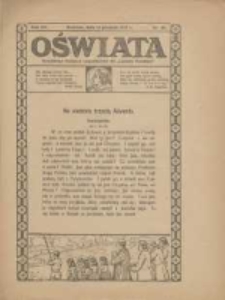 Oświata: bezpłatny dodatek tygodniowy do "Gazety Polskiej" 1927.12.11 R.15 Nr50