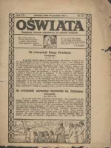 Oświata: bezpłatny dodatek tygodniowy do "Gazety Polskiej" 1927.12.25 R.15 Nr52