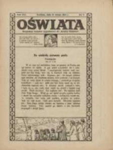 Oświata: bezpłatny dodatek tygodniowy do "Gazety Polskiej" 1928.02.26 R.16 Nr9