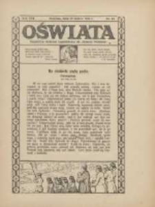 Oświata: bezpłatny dodatek tygodniowy do "Gazety Polskiej" 1928.03.25 R.16 Nr13