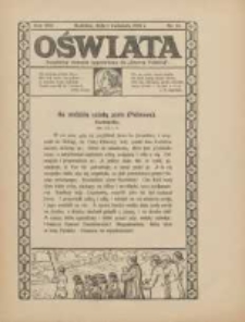 Oświata: bezpłatny dodatek tygodniowy do "Gazety Polskiej" 1928.04.01 R.16 Nr14