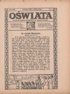 Oświata: bezpłatny dodatek tygodniowy do "Gazety Polskiej" 1929.02.03 R.17 Nr5