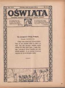 Oświata: bezpłatny dodatek tygodniowy do "Gazety Polskiej" 1929.05.26 R.17 Nr21
