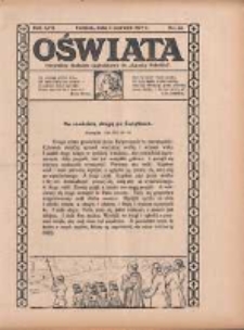 Oświata: bezpłatny dodatek tygodniowy do "Gazety Polskiej" 1929.06.02 R.17 Nr22