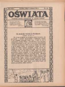 Oświata: bezpłatny dodatek tygodniowy do "Gazety Polskiej" 1929.06.09 R.17 Nr23
