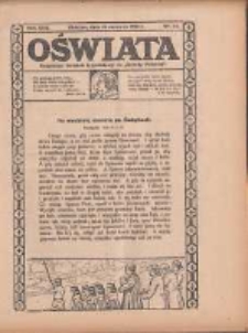 Oświata: bezpłatny dodatek tygodniowy do "Gazety Polskiej" 1929.06.16 R.17 Nr24