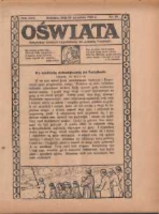 Oświata: bezpłatny dodatek tygodniowy do "Gazety Polskiej" 1929.09.29 R.17 Nr39