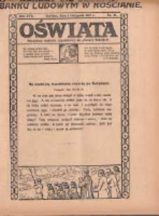 Oświata: bezpłatny dodatek tygodniowy do "Gazety Polskiej" 1929.11.03 R.17 Nr44