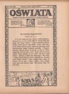 Oświata: bezpłatny dodatek tygodniowy do "Gazety Polskiej" 1929.12.08 R.17 Nr49