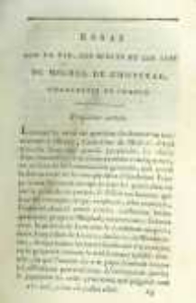 Archives littéraires de l'Europe: ou mélanges de littérature, d'histoire et de philosophie par une société de gens de lettres. Suivis d'une Gazette littéraire universelle. 1806 T.11 No.33