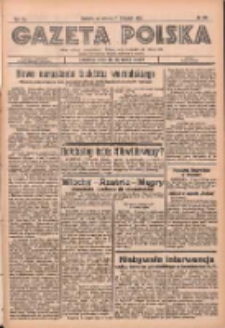 Gazeta Polska: codzienne pismo polsko-katolickie dla wszystkich stanów 1936.11.17 R.40 Nr269