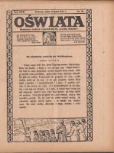Oświata: bezpłatny dodatek tygodniowy do "Gazety Polskiej" 1930.05.18 R.18 Nr20