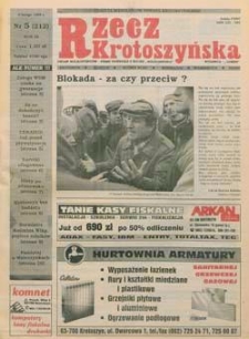Rzecz Krotoszyńska 1999.02.03 R.9 Nr5(212)