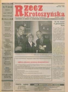 Rzecz Krotoszyńska 1999.02.17 R.9 Nr7(214)