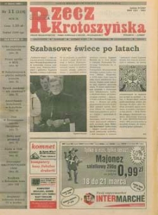 Rzecz Krotoszyńska 1999.03.17 R.9 Nr11(218)