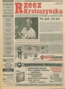 Rzecz Krotoszyńska 1999.04.14 R.9 Nr14(221)
