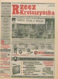 Rzecz Krotoszyńska 1999.05.06 R.10 Nr17(224)