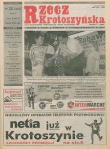 Rzecz Krotoszyńska 1999.06.09 R.10 Nr22(229)