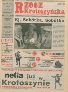 Rzecz Krotoszyńska 1999.06.23 R.10 Nr24(231)