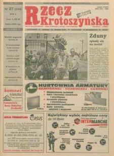 Rzecz Krotoszyńska 1999.07.14 R.10 Nr27(234)