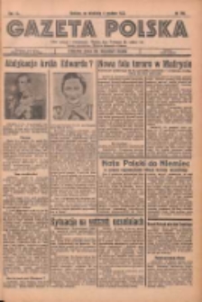 Gazeta Polska: codzienne pismo polsko-katolickie dla wszystkich stanów 1936.12.06 R.40 Nr286