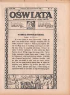 Oświata: bezpłatny dodatek tygodniowy do "Gazety Polskiej" 1931.09.20 R.19 Nr38