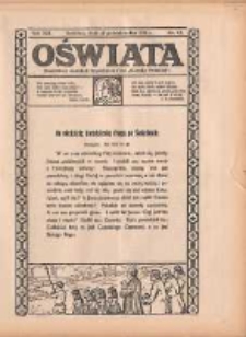 Oświata: bezpłatny dodatek tygodniowy do "Gazety Polskiej" 1931.10.25 R.19 Nr43