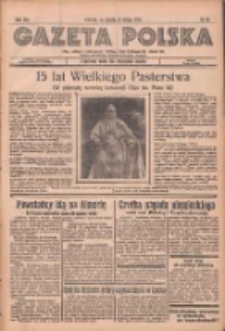Gazeta Polska: codzienne pismo polsko-katolickie dla wszystkich stan&oacute;w 1937.02.13 R.41 Nr36