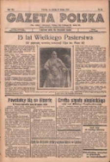 Gazeta Polska: codzienne pismo polsko-katolickie dla wszystkich stanów 1937.02.13 R.41 Nr36