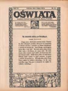 Oświata: bezpłatny dodatek tygodniowy do "Gazety Polskiej" 1932.07.03 R.20 Nr27