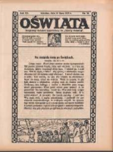 Oświata: bezpłatny dodatek tygodniowy do "Gazety Polskiej" 1932.07.10 R.20 Nr28