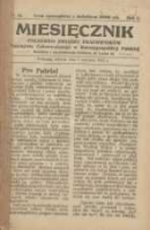Miesięcznik Polskiego Związku Pracowników Przemysłu Cukrowniczego w Rzeczypospolitej Polskiej 1924.01.01 R.1 Nr11