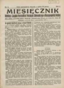 Miesięcznik Polskiego Związku Pracowników Przemysłu Cukrowniczego w Rzeczypospolitej Polskiej 1925.10.01 R.3 Nr8