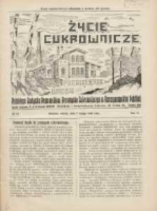 Życie Cukrownicze : miesięcznik : organ Polskiego Związku Pracowników Przemysłu Cukrowniczego w Rzeczypospolitej Polskiej 1927.02.01. R.4 Nr12