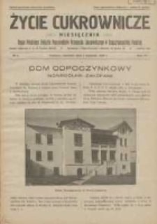 Życie Cukrownicze : miesięcznik : organ Polskiego Związku Pracowników Przemysłu Cukrowniczego w Rzeczypospolitej Polskiej 1928.04.01 R.6 Nr3