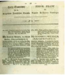 Gesetz-Sammlung für die Königlichen Preussischen Staaten. 1831 No4