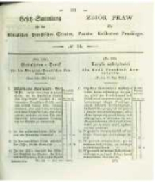 Gesetz-Sammlung für die Königlichen Preussischen Staaten. 1832 No14